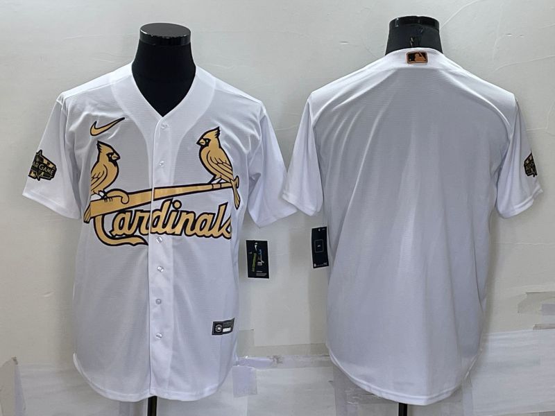 Men St.Louis Cardinals Blank White 2022 All Star Nike MLB Jersey